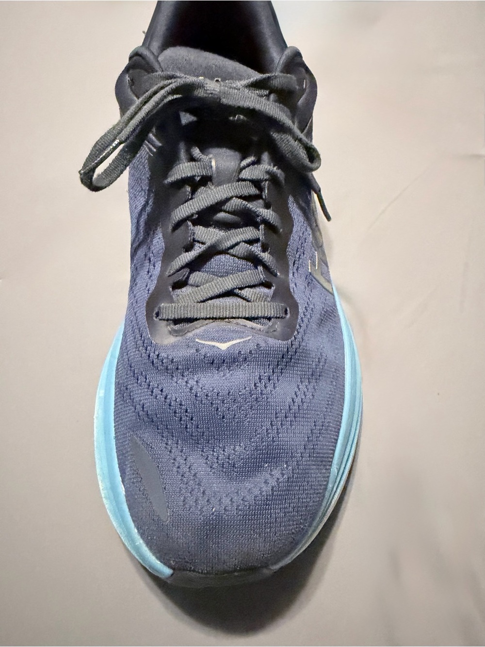 Hoka Navy and Teal Lace-Up Running Shoe - Picture 11 of 16